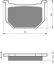 GOLDFREN JARRUPALAT 075 CERAMIC CARBON AD