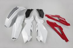 UFO MUOVISARJA 4-OSAINEN PUNAINEN/VALKOINEN HVA 2-T CR125/25