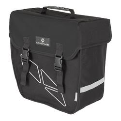 SIVULAUKKU M-WAVE KOVA MUSTA/HARMAA VASEN