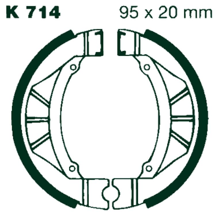 AIR BROMSBACKAR K 714 95X20MM PARVIS
