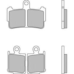 BREMBO JARRUPALAT ETEEN SINTERED ROAD