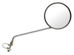 TAUSTAPEILI CAVO, MUSTA/HOPEA, 4"