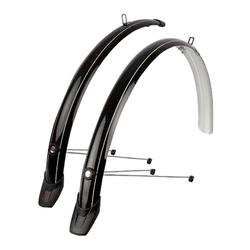 LOKASUOJAPARI AISOILLA 28", POLISPORT TOWNY / 46MM, MUSTA