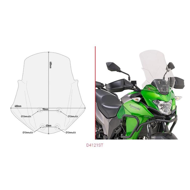 GIVI WINDSHIELD VERSYS-X 300 17-