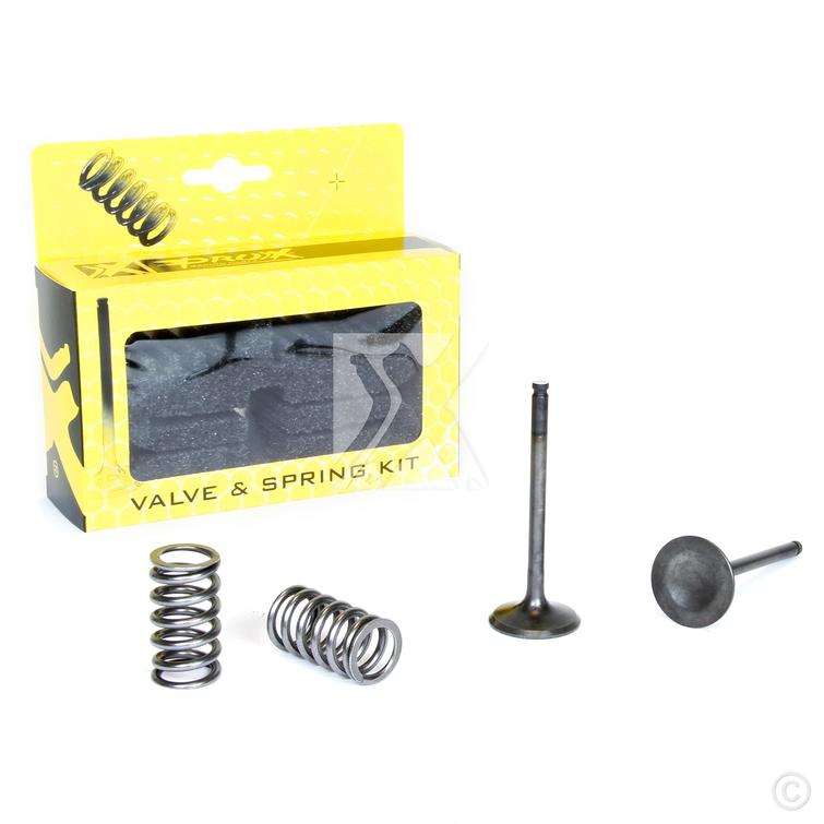 PROX STEEL EXHAUST VALVE/SPRING KIT YZ/WR450F '03-09
