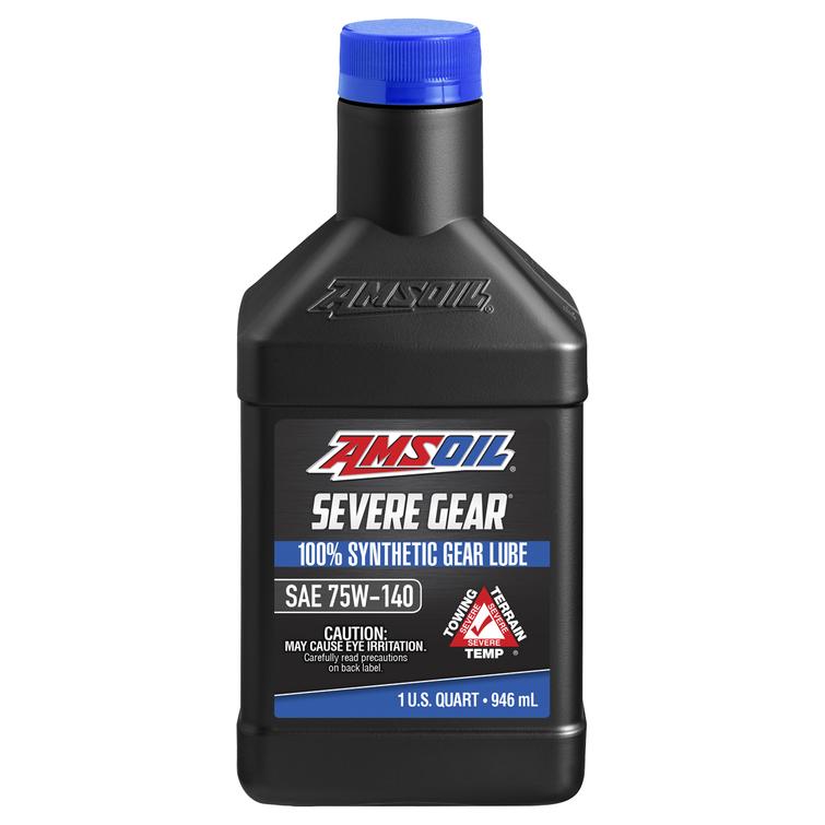 AMSOIL SEVERE GEAR 75W-140 SYNTHETIC GEAR LUBE 946ML
