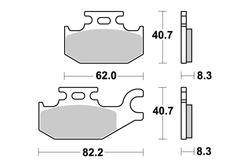 SBS JARRUPALAT SINTERED OFFROAD