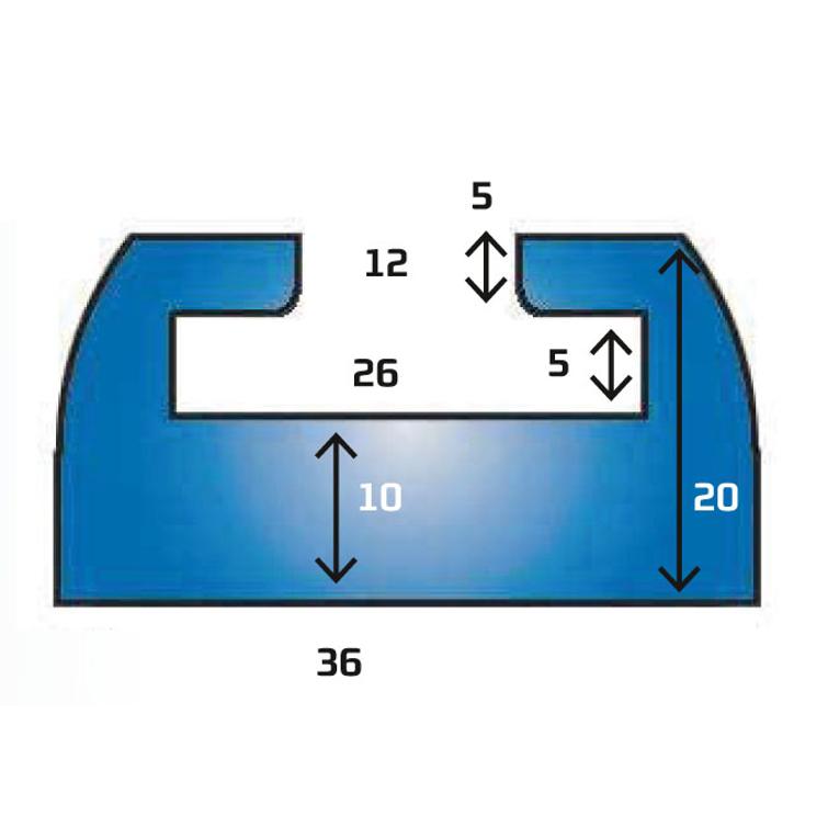 KIMPEX LIUKUKISKO LYNX/SKI-DOO 254CM GRAFIITTI