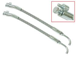 SNO-X LIUKUKISKON JÄÄHDYTTÄJÄ, VAIJERIMALLI (PARI)