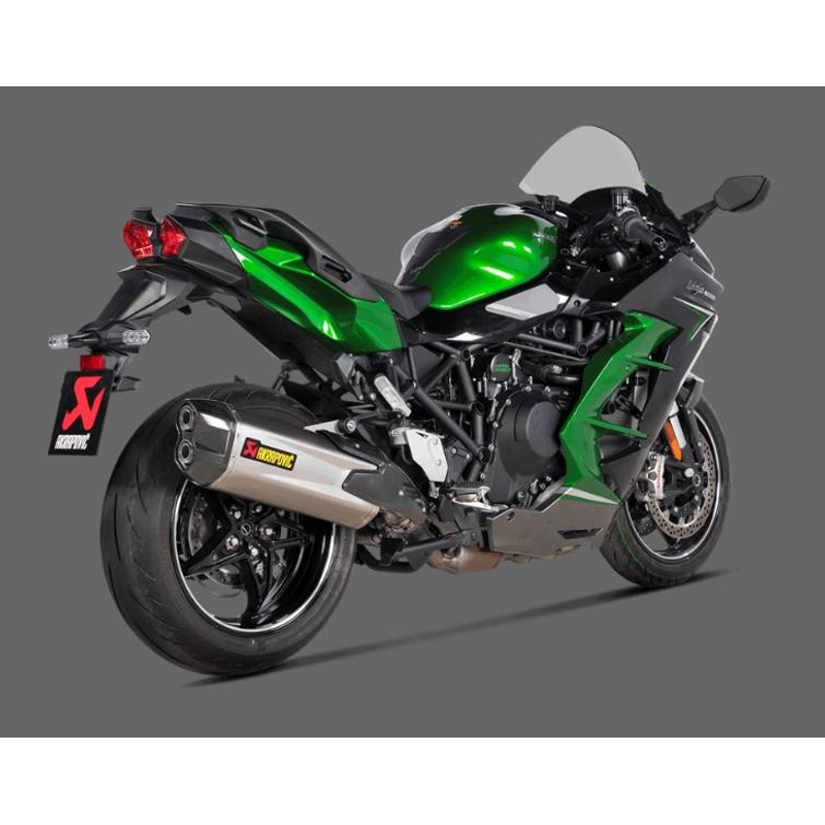 AKRAPOVIC SLIP-ON LINE (TITAANI) NINJA H2 SX 2022-