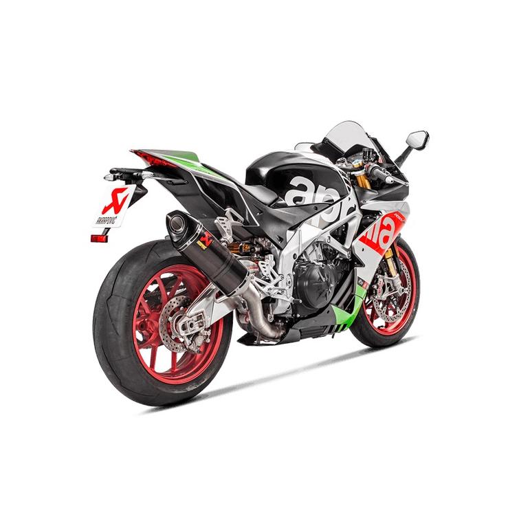 AKRAPOVIC SLIP-ON LINE (CARBON) TUONO 17-, RSV4 17-
