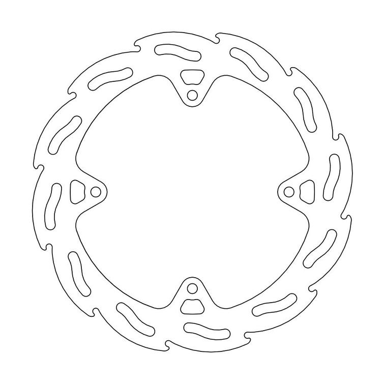 MOTO-MASTER FLAME JARRULEVY TAAKSE KTM: SX85 12-20