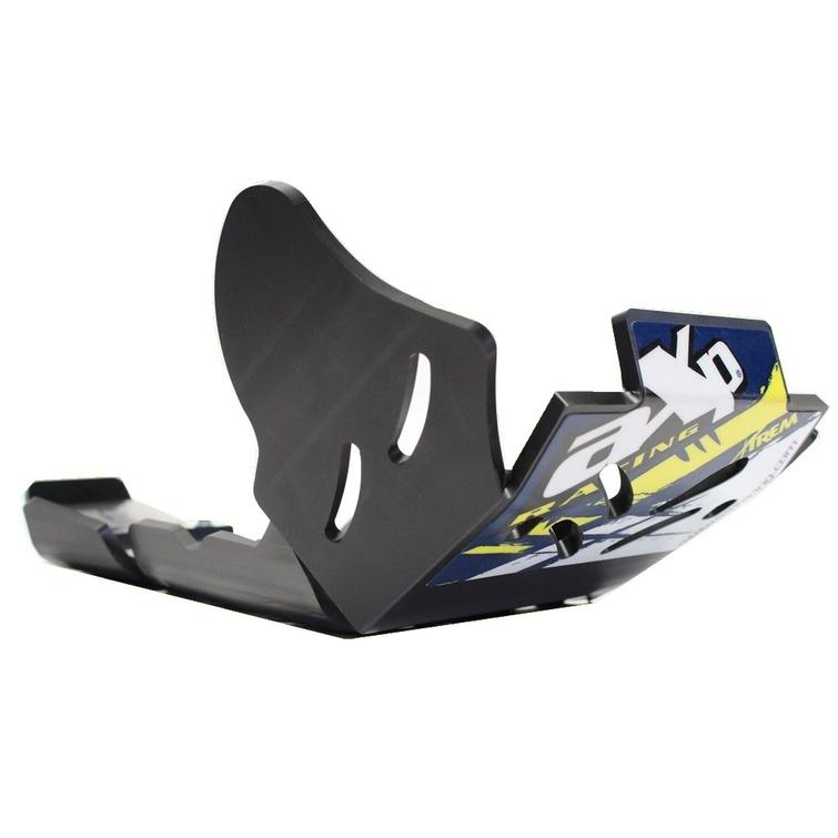 AXP XTREM HDPE SKID PLATE BLACK HUSQVARNA FE250/FE350 17-23