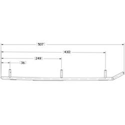 SNO-X RIPPER FOUR OHJAUSRAUTA PARI 4"" KOVAMETALLI