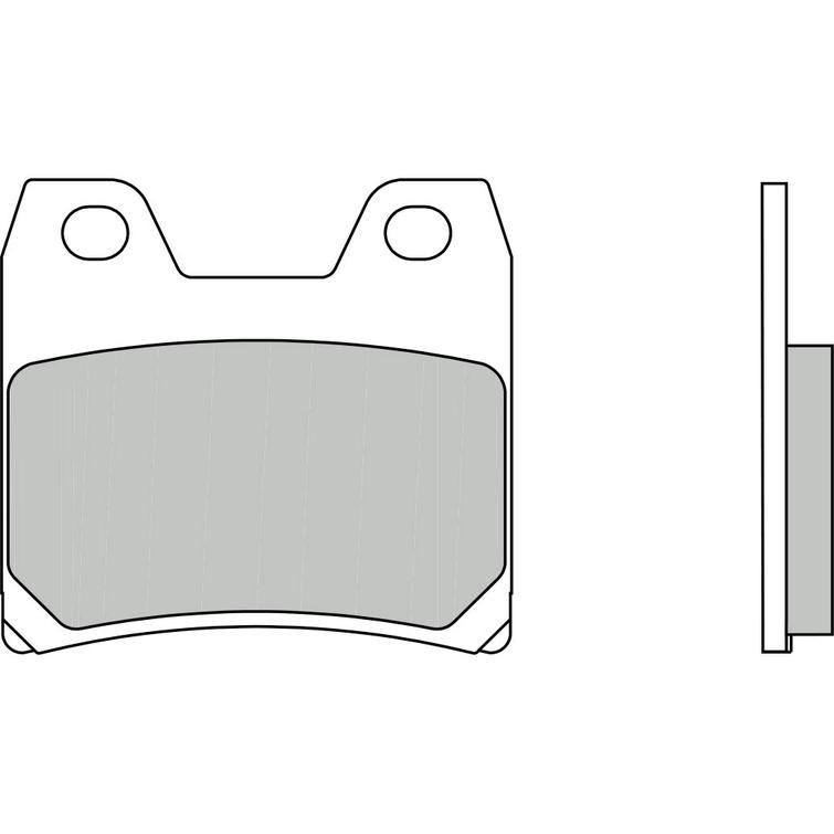 BREMBO JARRUPALAT TAAKSE SINTERED ROAD