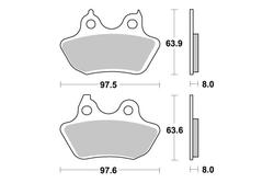 SBS JARRUPALAT SINTERED TAAKSE