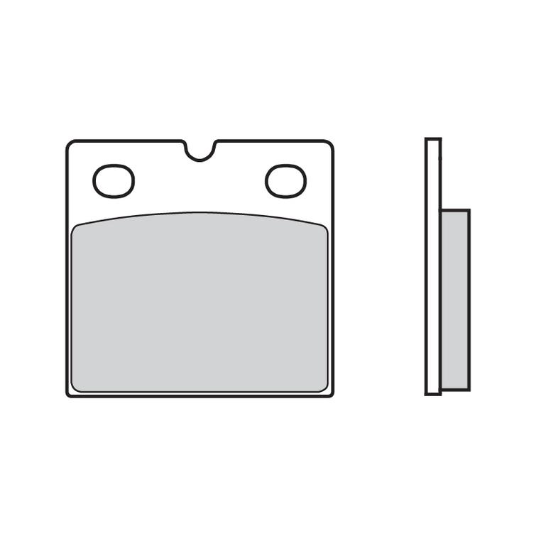 BREMBO JARRUPALAT TAAKSE SINTERED ROAD