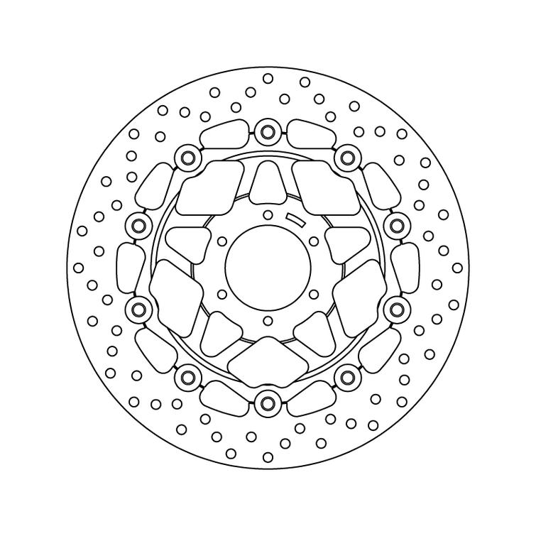 BREMBO SERIE ORO JARRULEVY KELLUVA