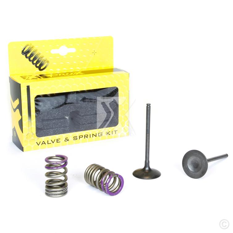 PROX STEEL INT VALVE/SPRING KIT KX250F '07-08
