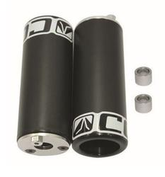 JALKATAPIT BMX, 14 MM AKSELILLE, 100 X 40 MM, MUSTA