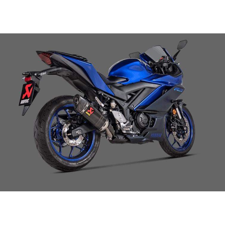 AKRAPOVIC SLIP-ON LINE (CARBON) MT-03/R3 2022-