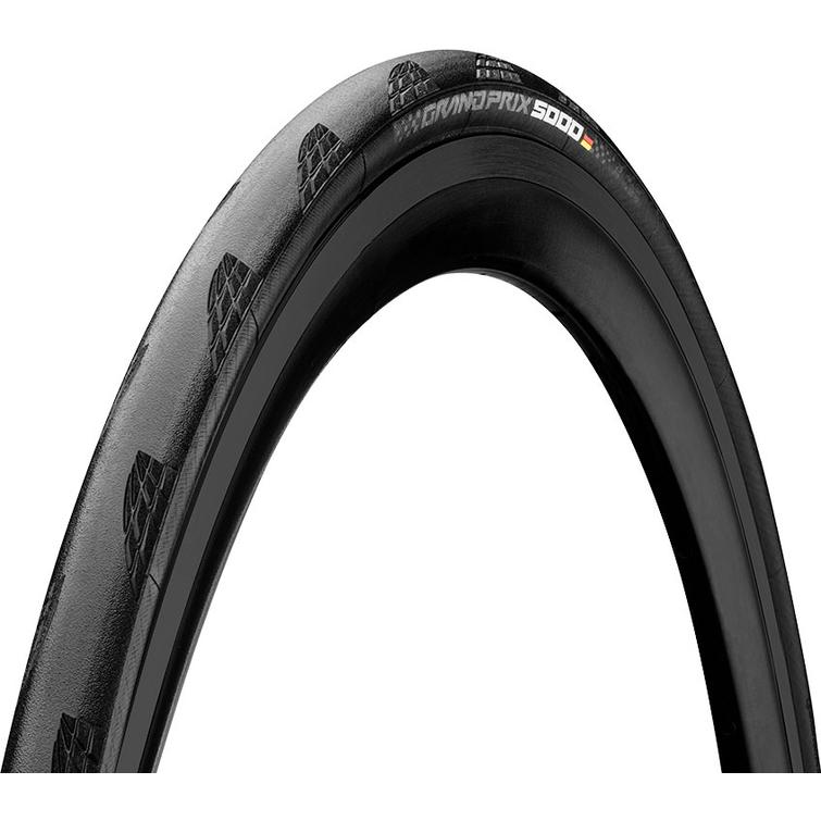 ULKORENGAS 28" CONTINENTAL GP5000 30-622 MUSTA, TAITETTAVA