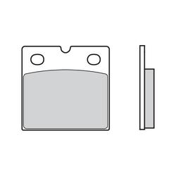 BREMBO JARRUPALAT TAAKSE SINTERED ROAD