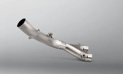 AKRAPOVIC SLIP-ON TRACK DAY LINK PIPE/COLLECTOR TITANIUM  YZ