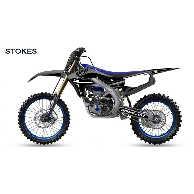 UFO GRAPHIC KIT YZ250F 19-23 YZ450F 18-22 STOKES GREY