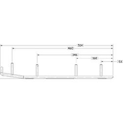 SNO-X RIPPER FOUR OHJAUSRAUTA PARI 4"" KOVAMETALLI