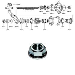 SHIMANO 1-V (CB-E110), LAIPPAMUTTERI
