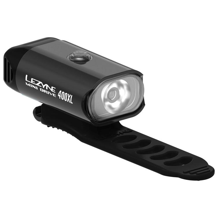 LADATTAVA LED-ETUVALO LEZYNE MINI DRIVE 400XL, MUSTA