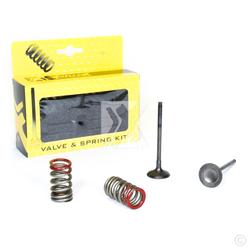 PROX STEEL EX. VALVE/SPRING KIT KX250F'04-16 + RM-Z250'04-06