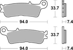 SBS JARRUPALAT RACING SINTERED