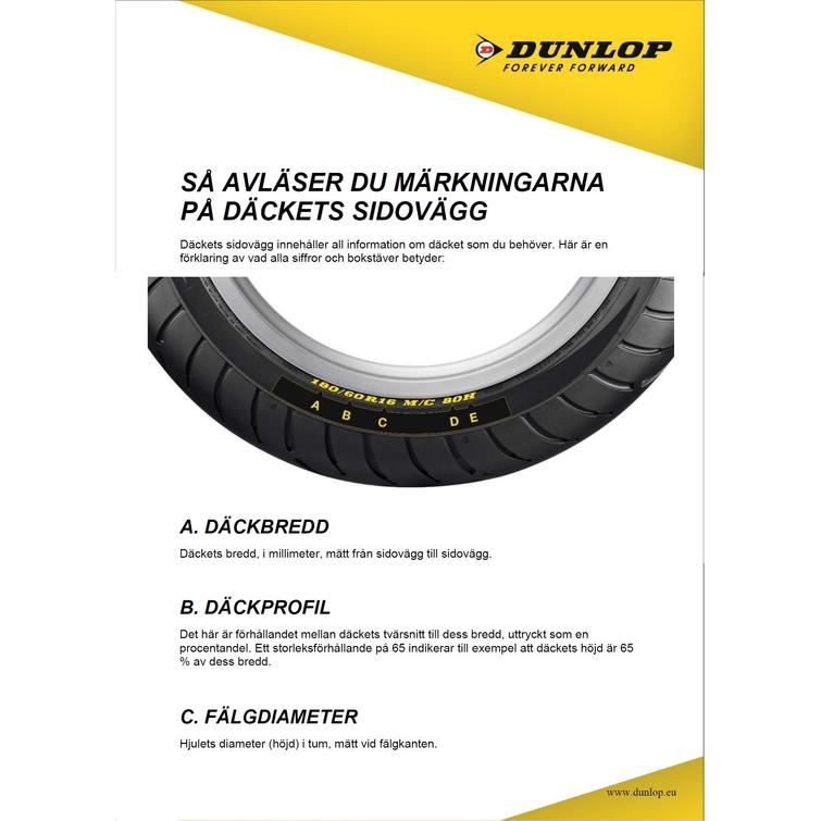 DUNLOP D256 180/55R17 73H TL RE