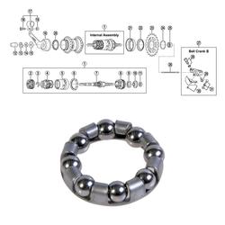 SHIMANO 3-V (SG-3C40), KUULAKEHŠ J