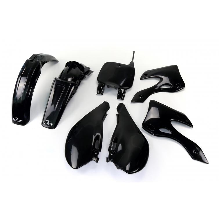 UFO MUOVISARJA 5-OSAINEN MUSTA KX125/250 00-02