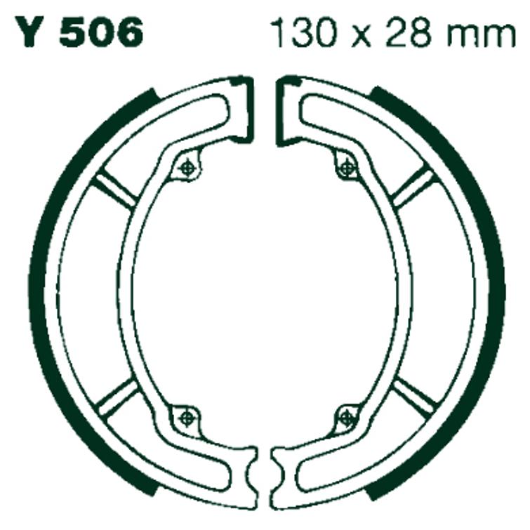 AIR BROMSBACKAR Y 506 130X28MM PARVIS