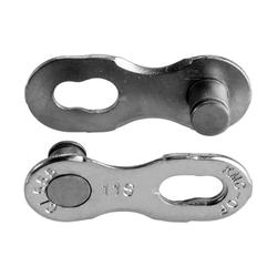 KETJULUKKO KMC MISSINGLINK 11NR, EPT SILVER, 2KPL/