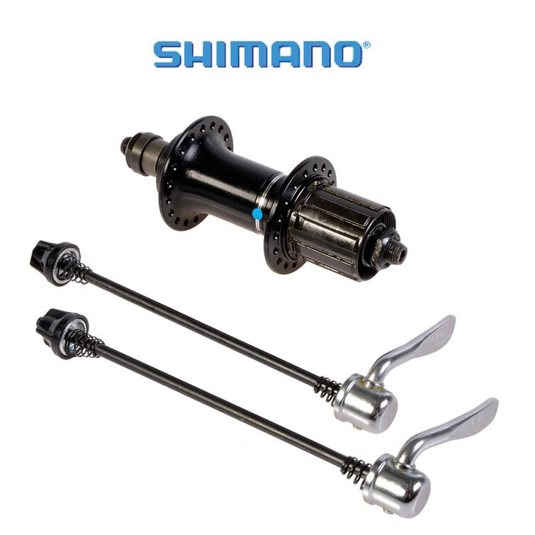TAKANAPA SHIMANO 7V KASETTI QR, MUSTA