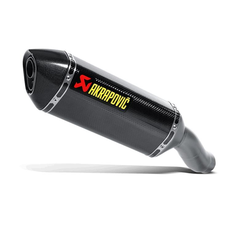 AKRAPOVIC SLIP-ON LINE (CARBON) ZX-6R , NINJA ZX-6R 636 2009
