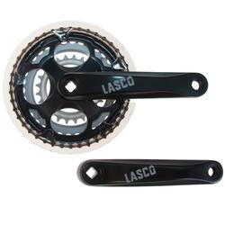 KAMPIPARI LASCO 42/34/24, 170MM ALU, NELIKANTTI, 1