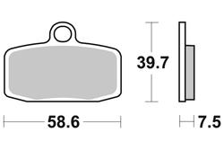 SBS JARRUPALAT RACING SINTERED