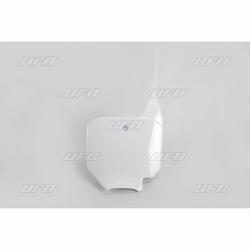 UFO ETUNUMEROKILPI CR80/85 96- ,CRF150R 2007- VALKOINEN  041