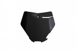 UFO ETUNUMEROKILPI KTM125-525 SX/SXF 2019-22 MUSTA 001