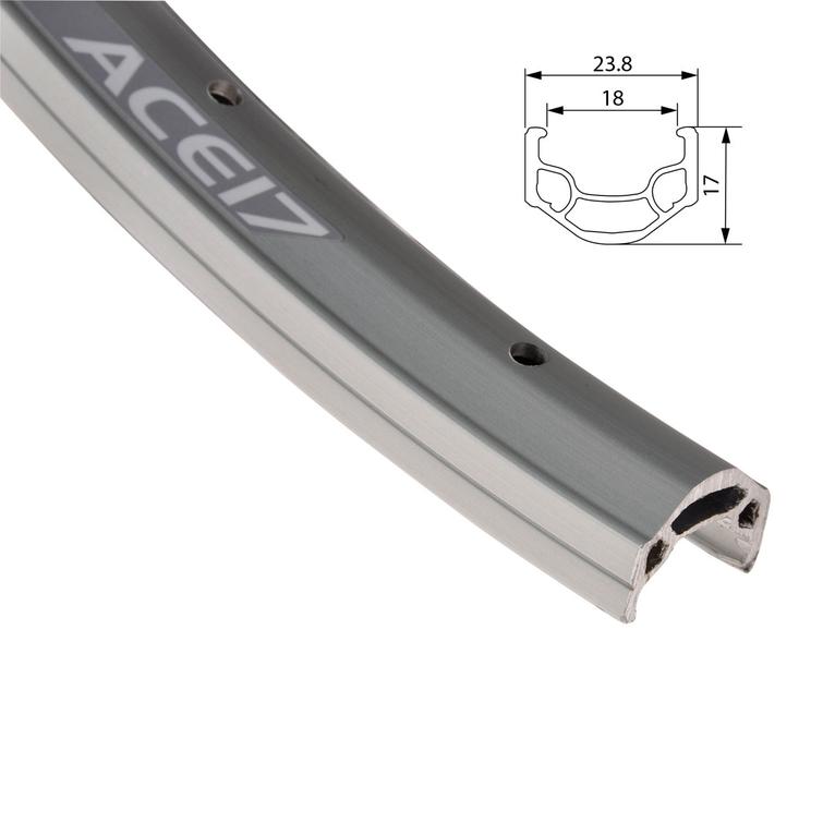 VANNE ALEX 28" 18-622, ACE 17 TUPLAPOHJA, 36R, ALU