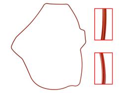 SNO-X KETJUKOTELON TIIVISTE, ARCTIC CAT/YAMAHA