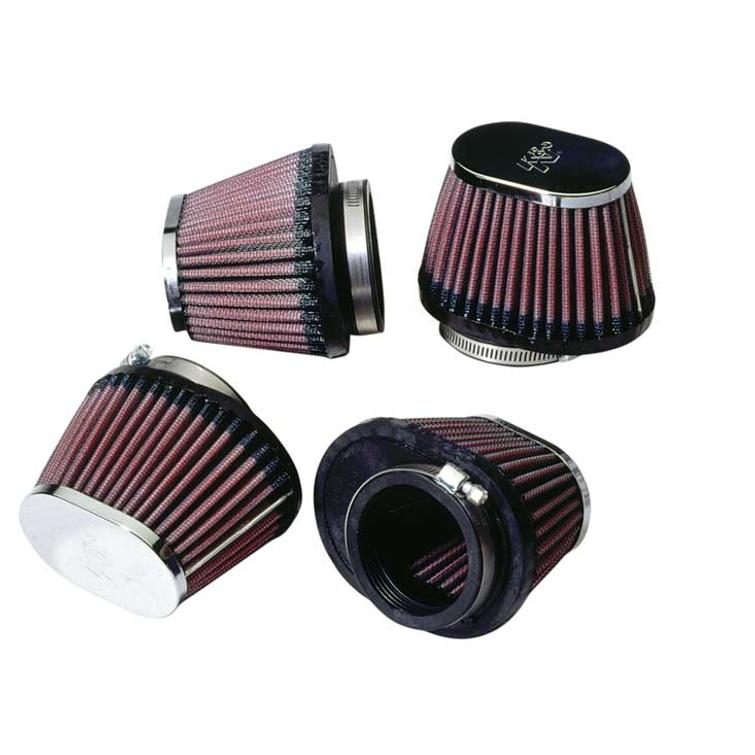 K&N UNIVERSAL CLAMP-ON AIR FILTER (4PCS)