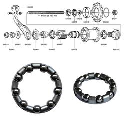 SHIMANO 1-V (CB-E110), KUULARENGAS C