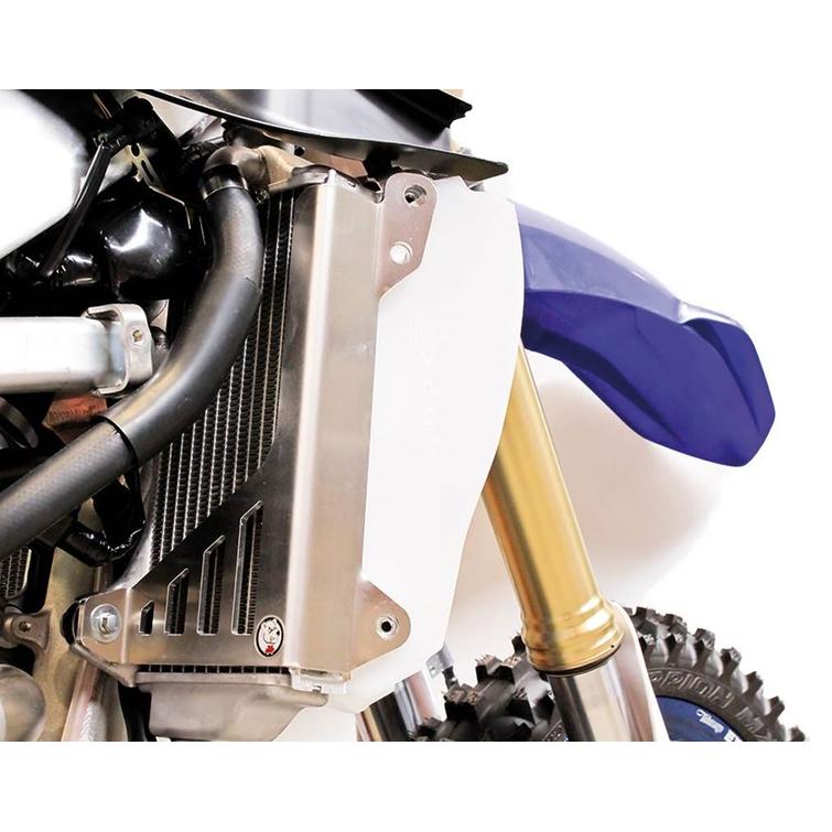 AXP RADIATOR BRACES BLUE YAMAHA YZ250F 19- / YZ450F 18-